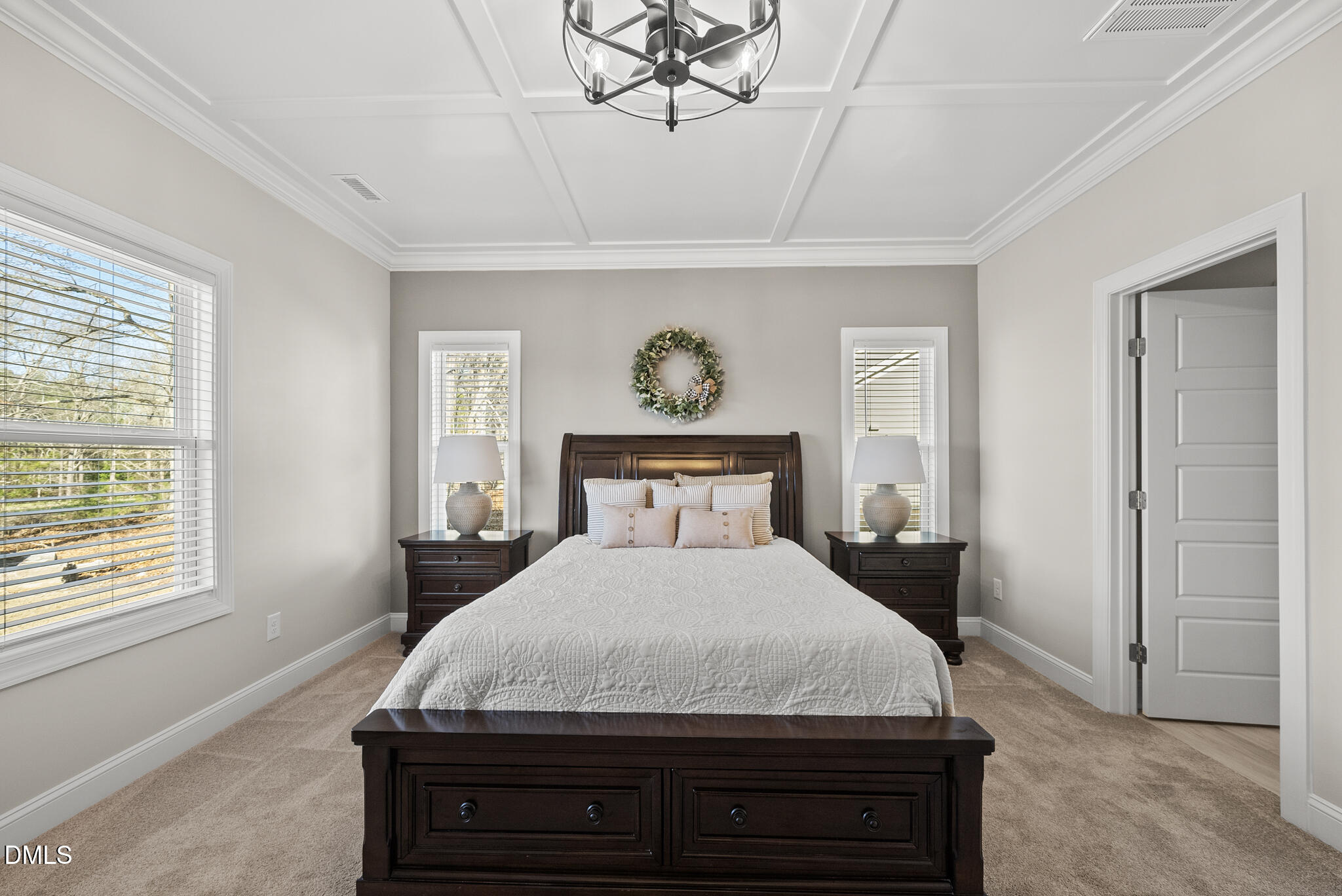 320 Kavanaugh Road Wake Forest, NC 27587 - Photo 18 of 32 a bedroom with a bed and a window