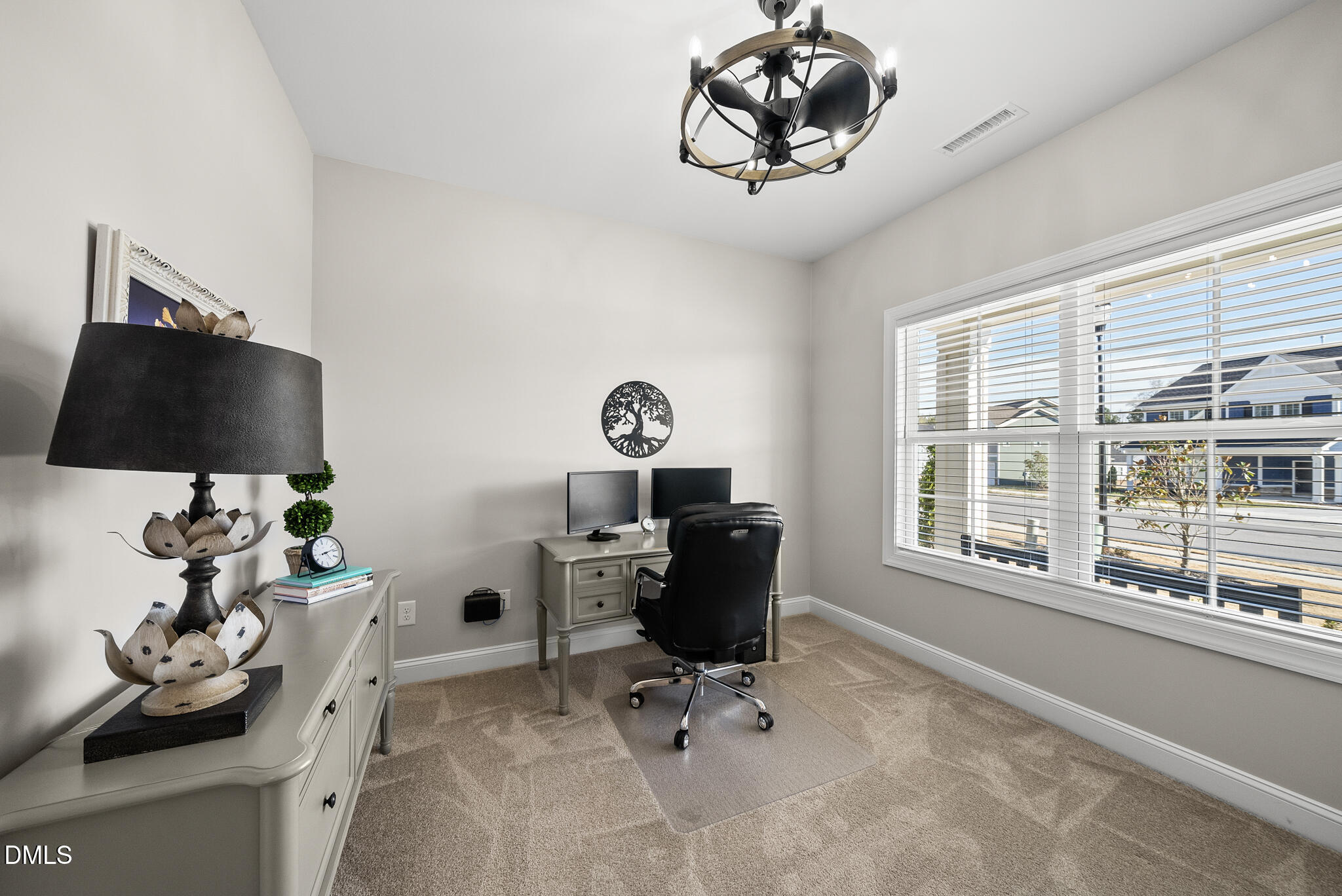 320 Kavanaugh Road Wake Forest, NC 27587 - Photo 24 of 32 a view of a workspace with furniture and a window