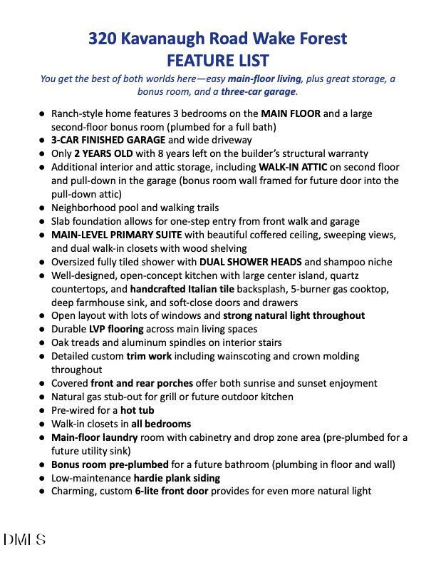 320 Kavanaugh Road Wake Forest, NC 27587 - Photo 7 of 32 unknown