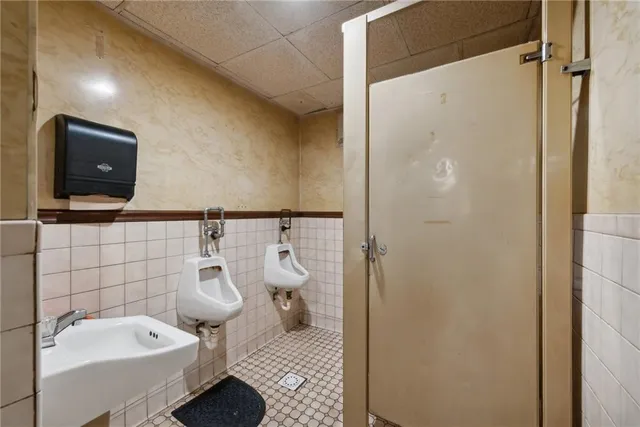 a view of storage and utility room