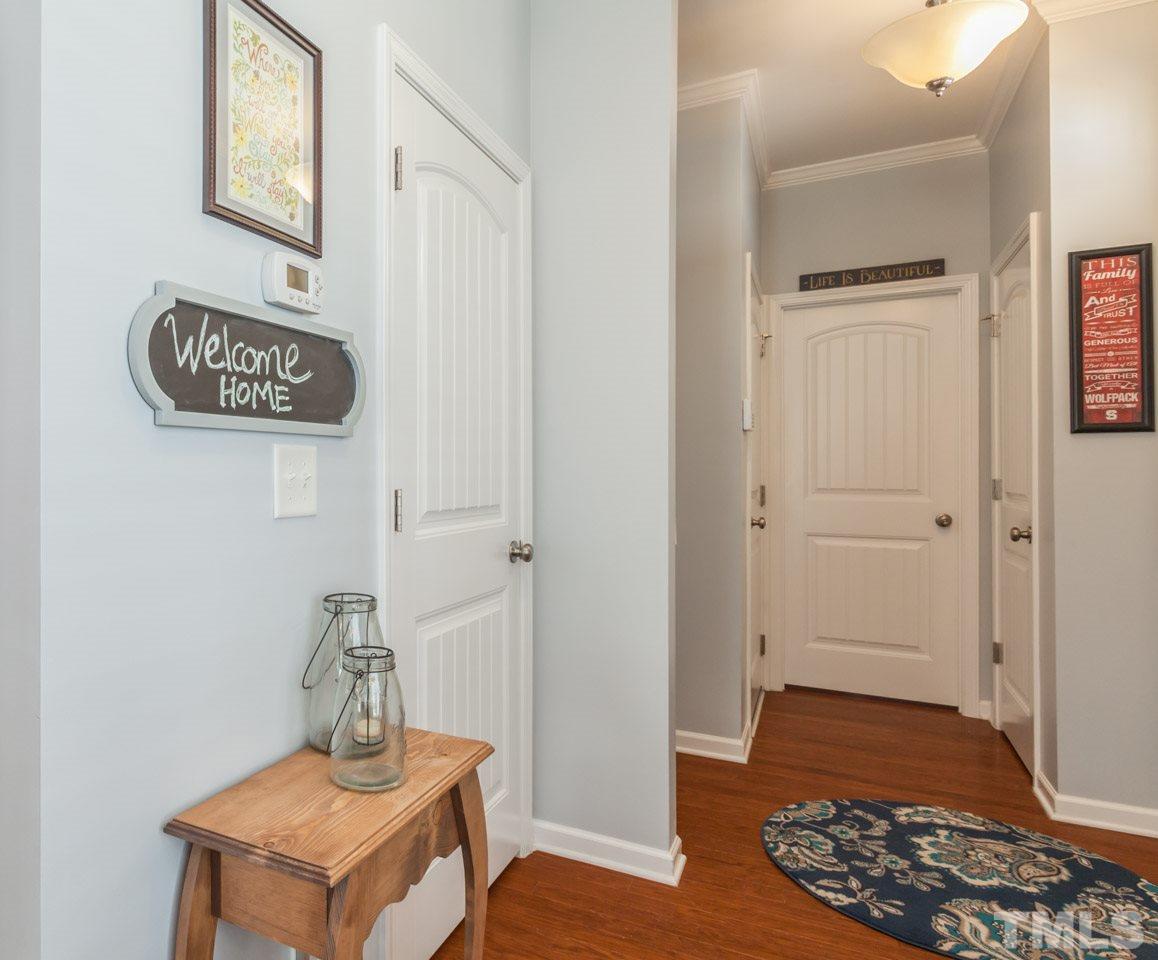 2427 Memory Ridge Drive Raleigh, NC 27606 - Photo 3 of 22 a view of an entryway with wooden floor
