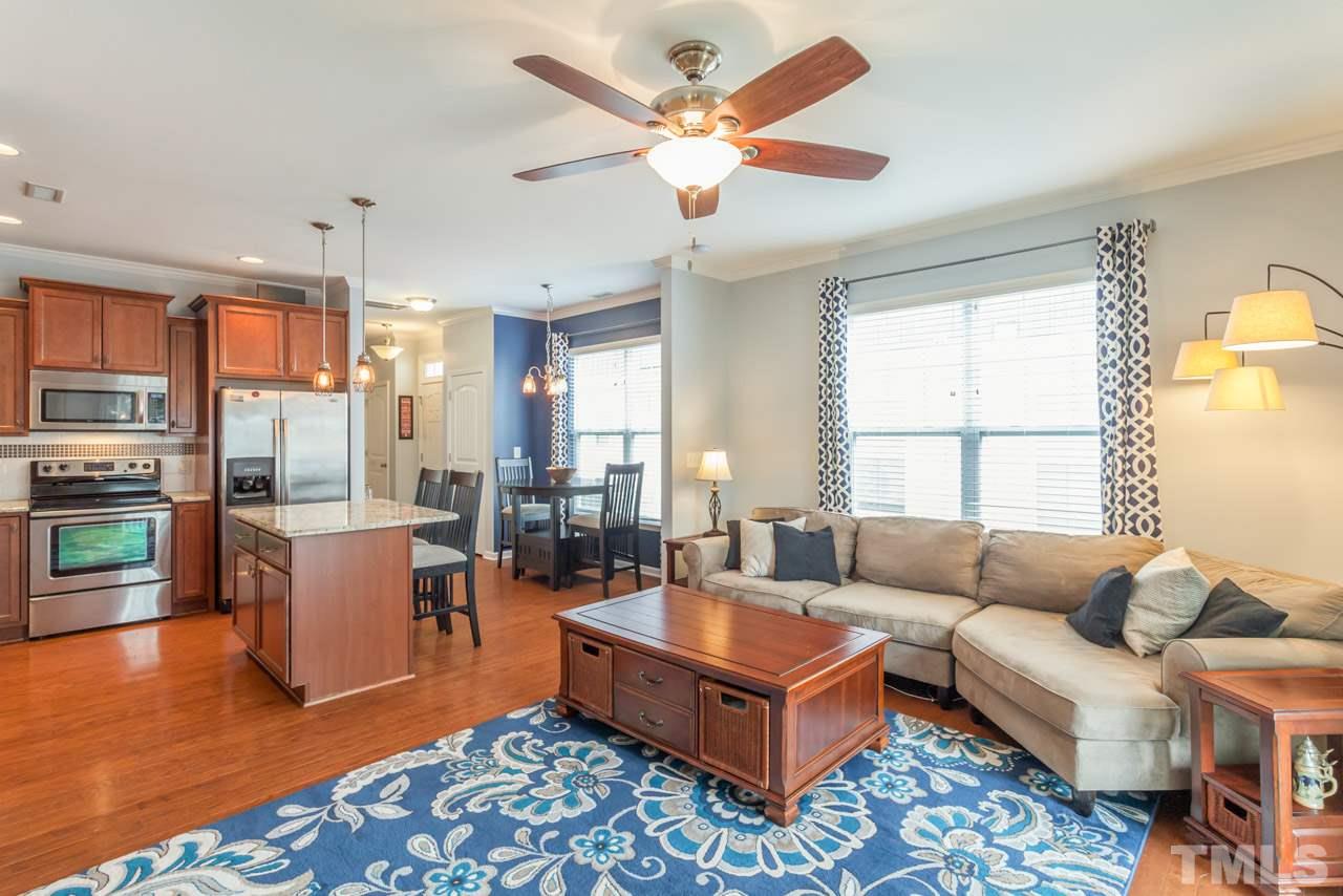 2427 Memory Ridge Drive Raleigh, NC 27606 - Photo 21 of 22 a living room with furniture and a large window