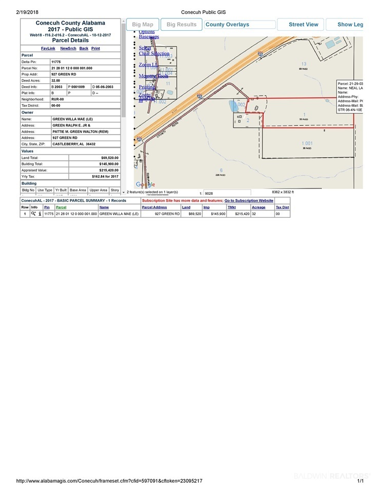927 Green Road Castleberry, AL 36432 - Photo 7 of 24