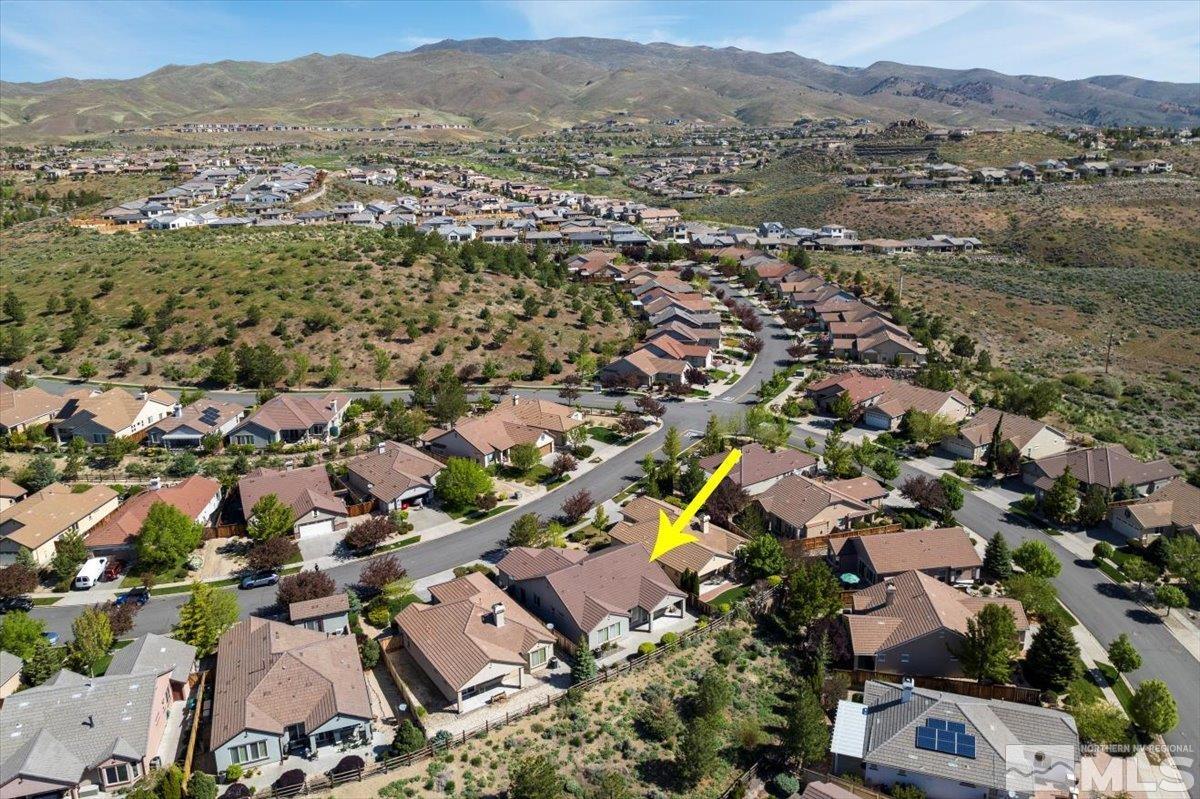 1125 Cliff Park Way Reno, NV 89523 - Photo 36 of 40 an aerial view of residential houses with outdoor space