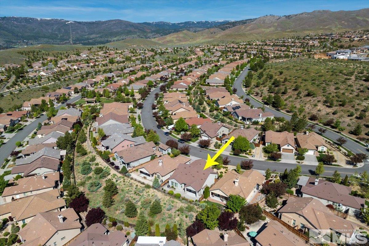 1125 Cliff Park Way Reno, NV 89523 - Photo 38 of 40 an aerial view of residential houses with outdoor space