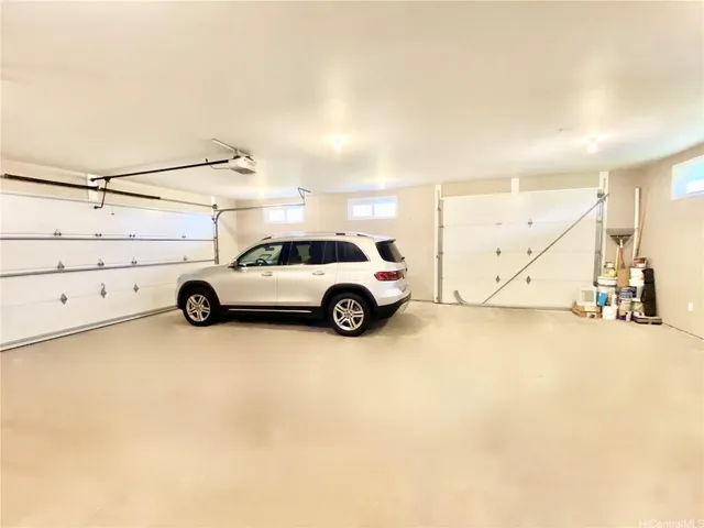 a car parked in a parking lot