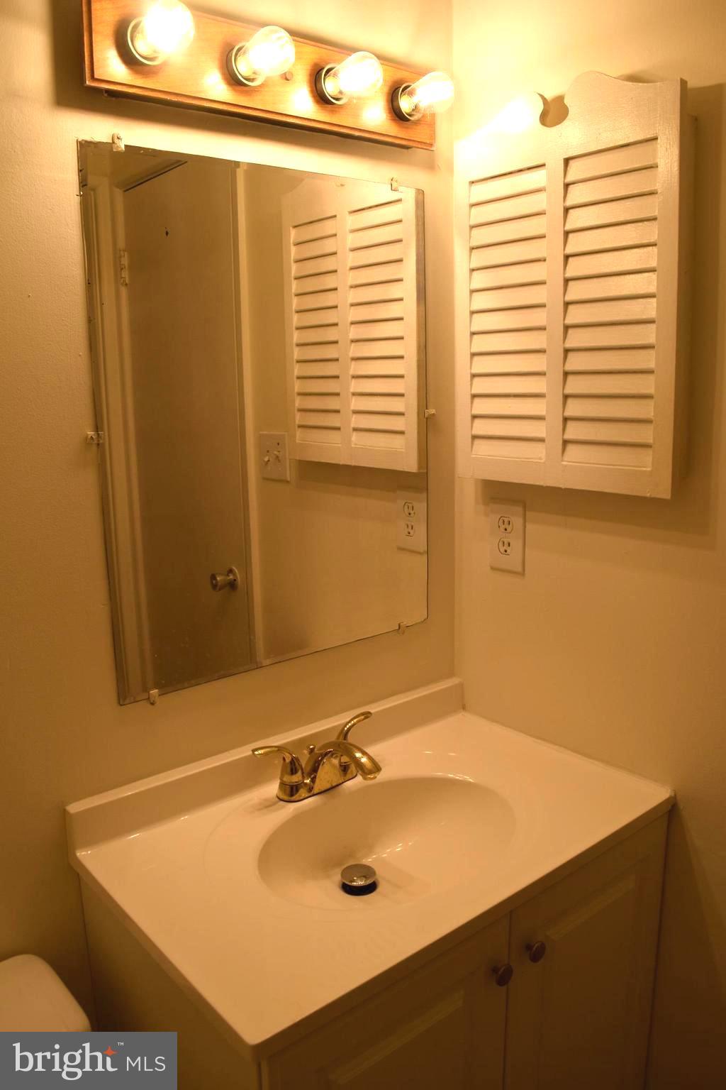 10566 Twin Rivers Road, Unit F1 Columbia, MD 21044 - Photo 26 of 44 a bathroom with a sink and a window