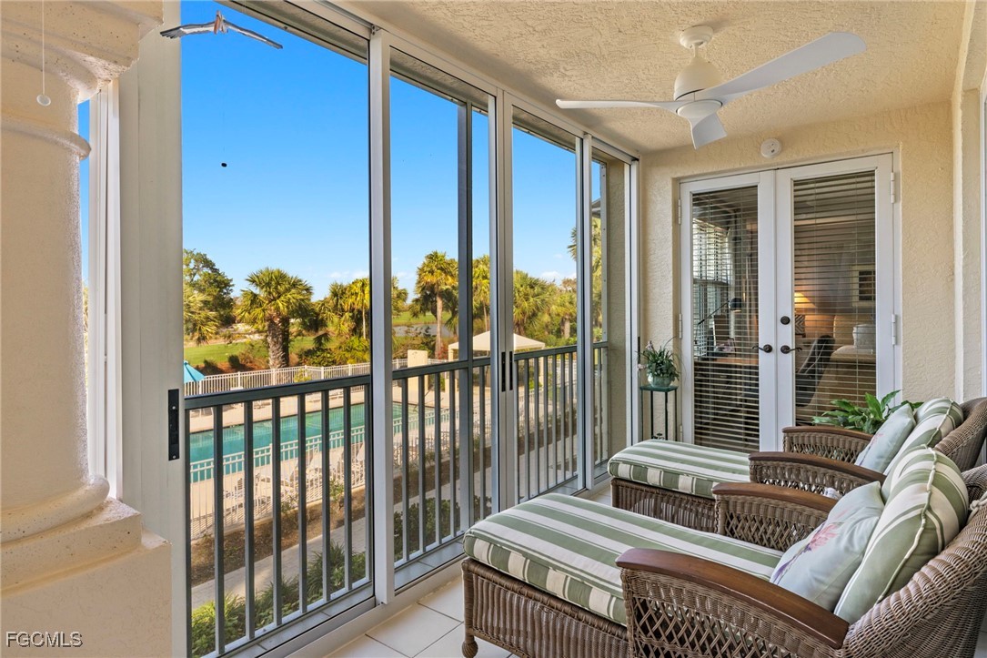 2619 Wulfert Road, Unit 1 Sanibel, FL 33957 - Photo 17 of 35 a balcony with couch