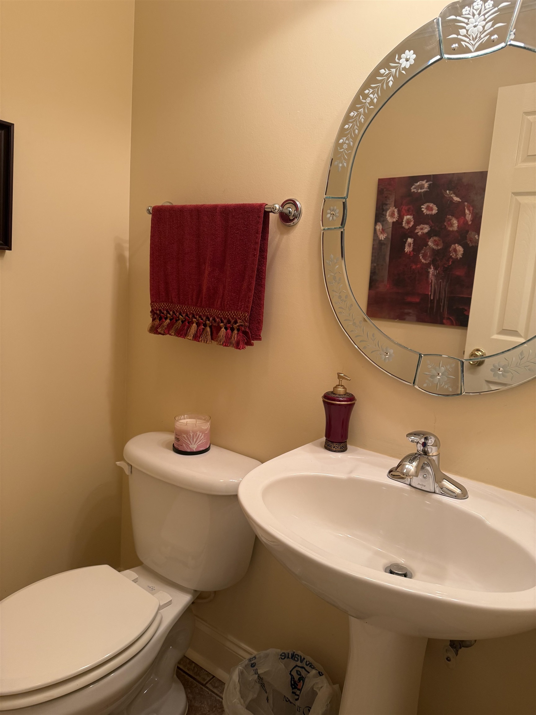 14 Patsy Path Iuka, MS 38852 - Photo 14 of 33 Bathroom featuring toilet, tile patterned flooring, and a sink