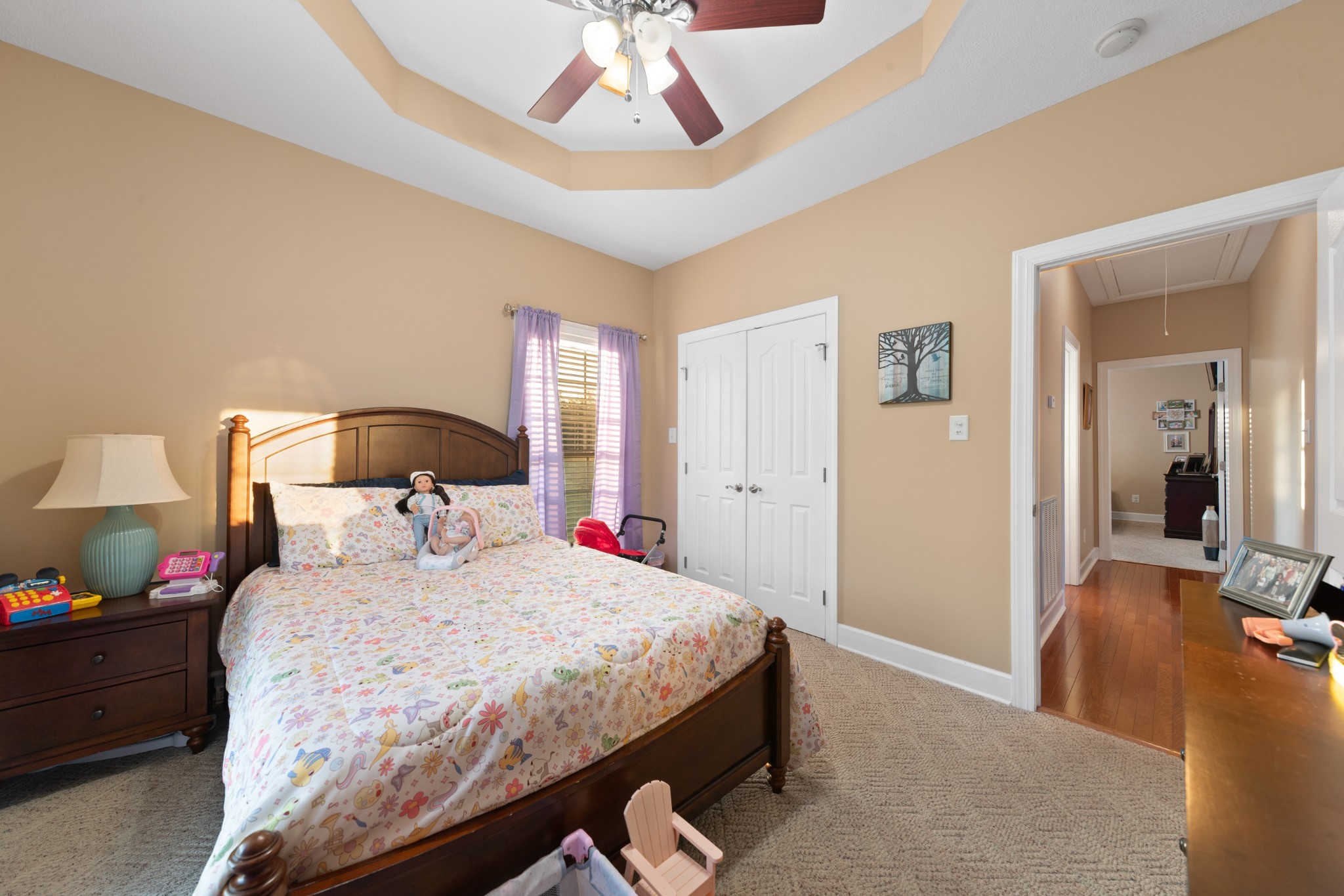 1642 Caughran Road Lewisburg, TN 37091 - Photo 39 of 92 a bedroom with a bed and a mirror