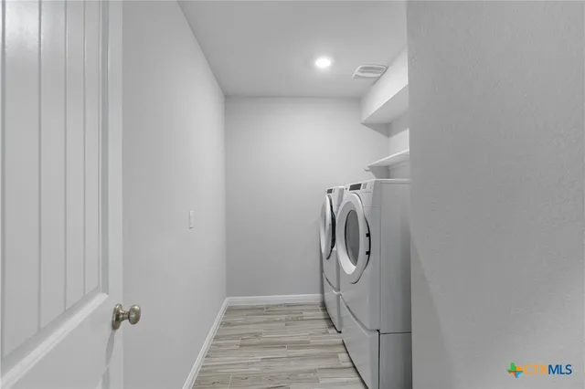 a view of a walk in closet