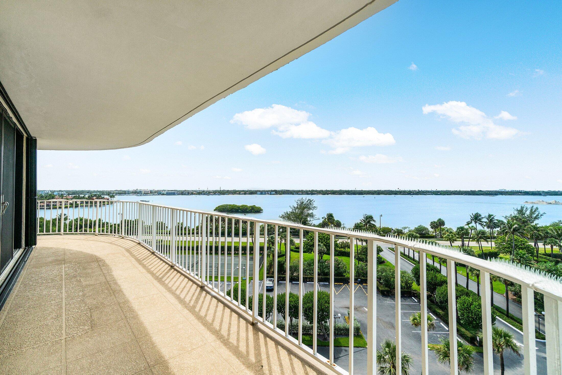 3400 South Ocean Boulevard, Unit 7AII Palm Beach, FL 33480 - Photo 10 of 33 a view of a balcony