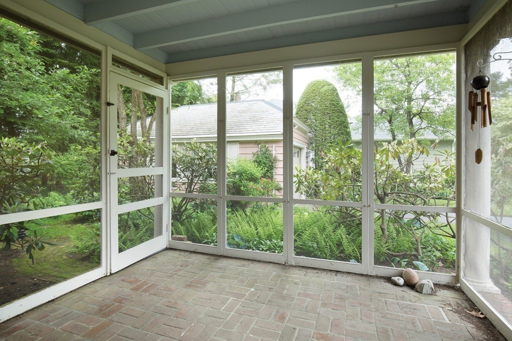 21 Pilgrim Road Newton, MA 02468 - Photo 8 of 10 a view of backyard with green space