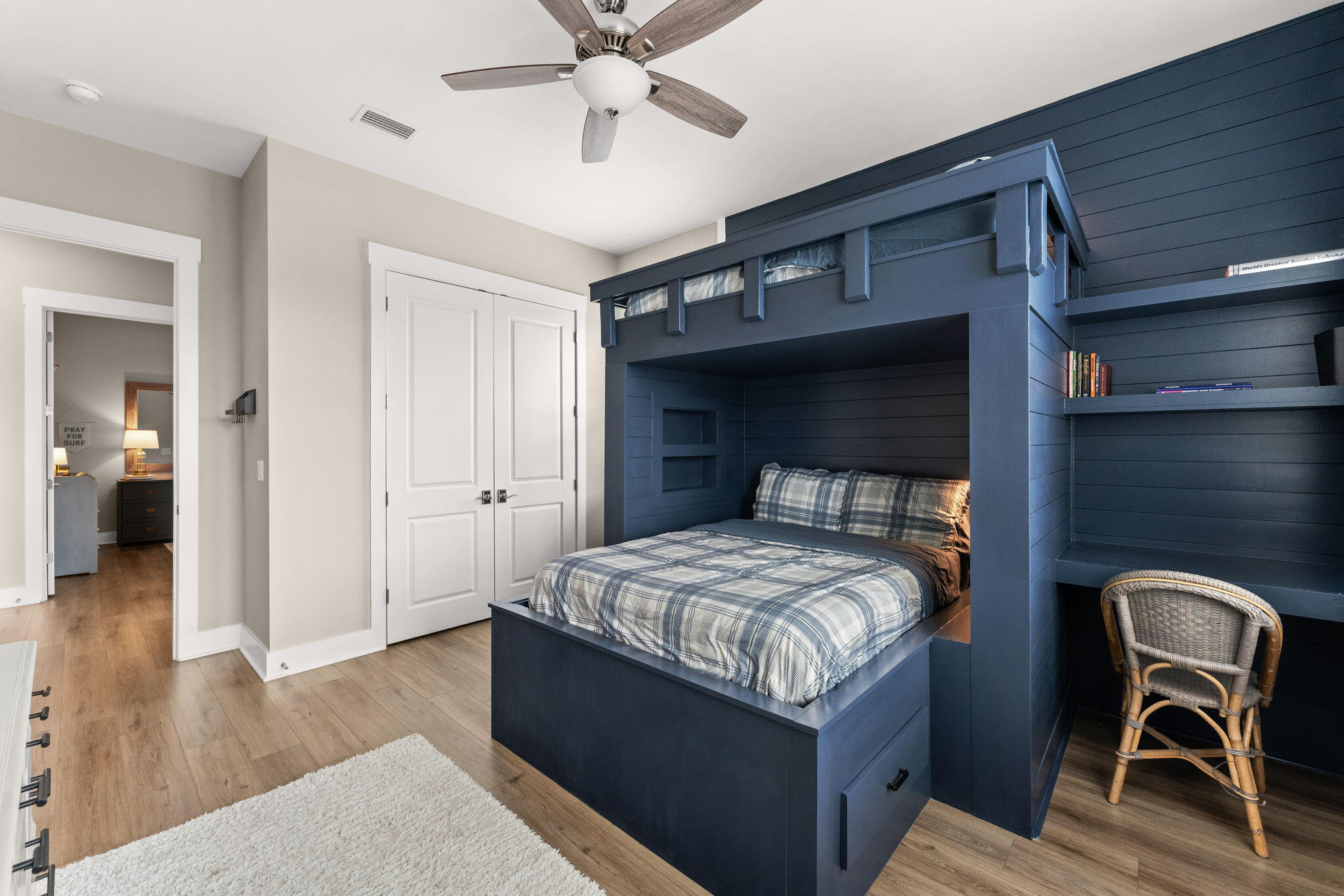 61 Anastasia Cir Inlet Beach Inlet Beach, FL 32461 - Photo 25 of 36 Bedroom 3 Built-In Bunk