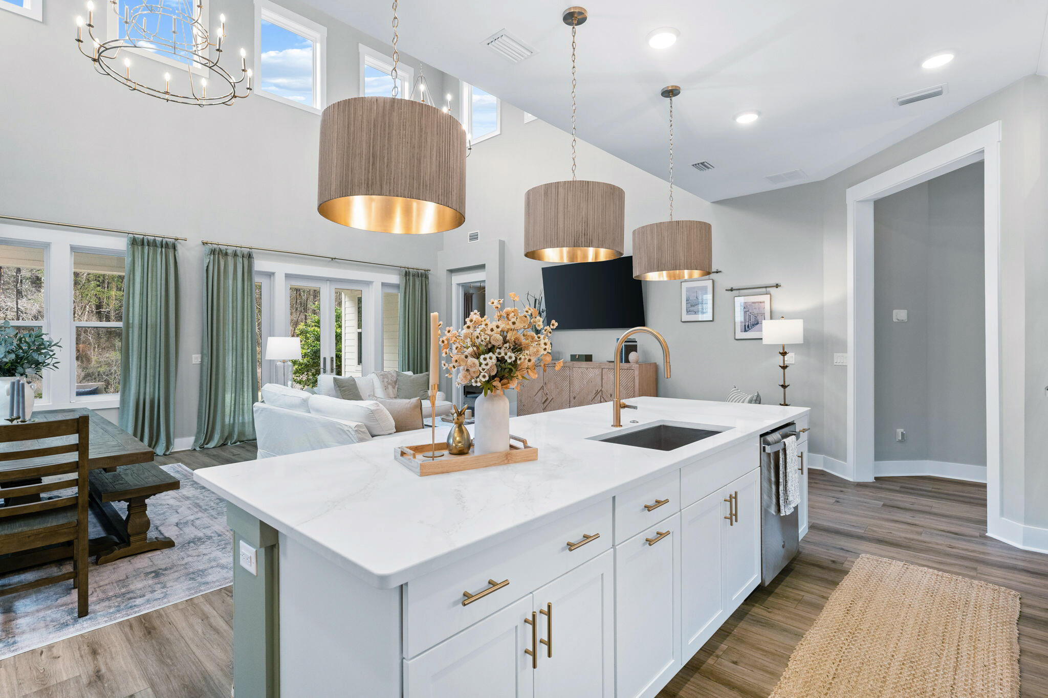 61 Anastasia Cir Inlet Beach Inlet Beach, FL 32461 - Photo 8 of 36 Kitchen Island