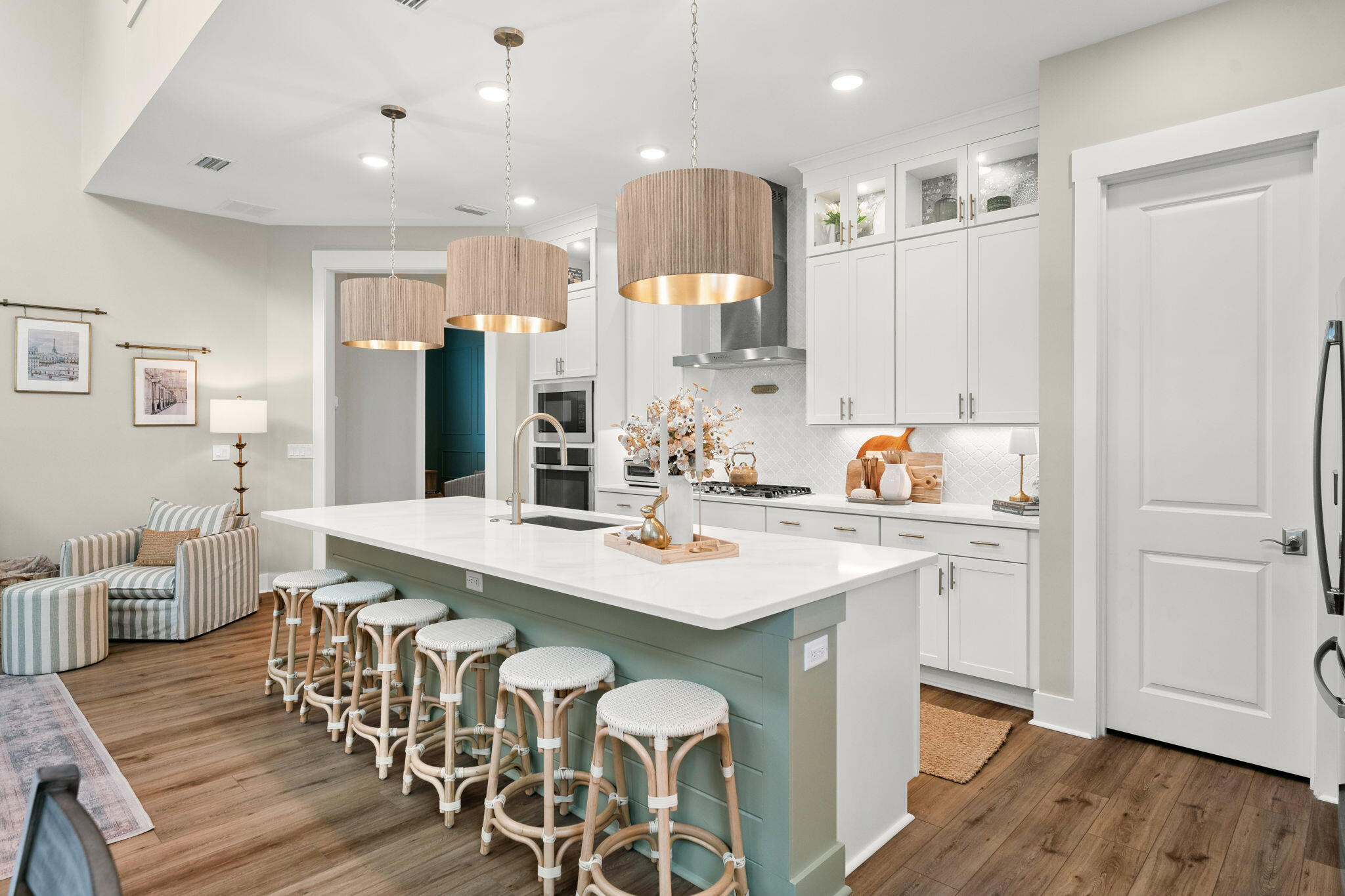 61 Anastasia Cir Inlet Beach Inlet Beach, FL 32461 - Photo 9 of 36 Breakfast Bar Island