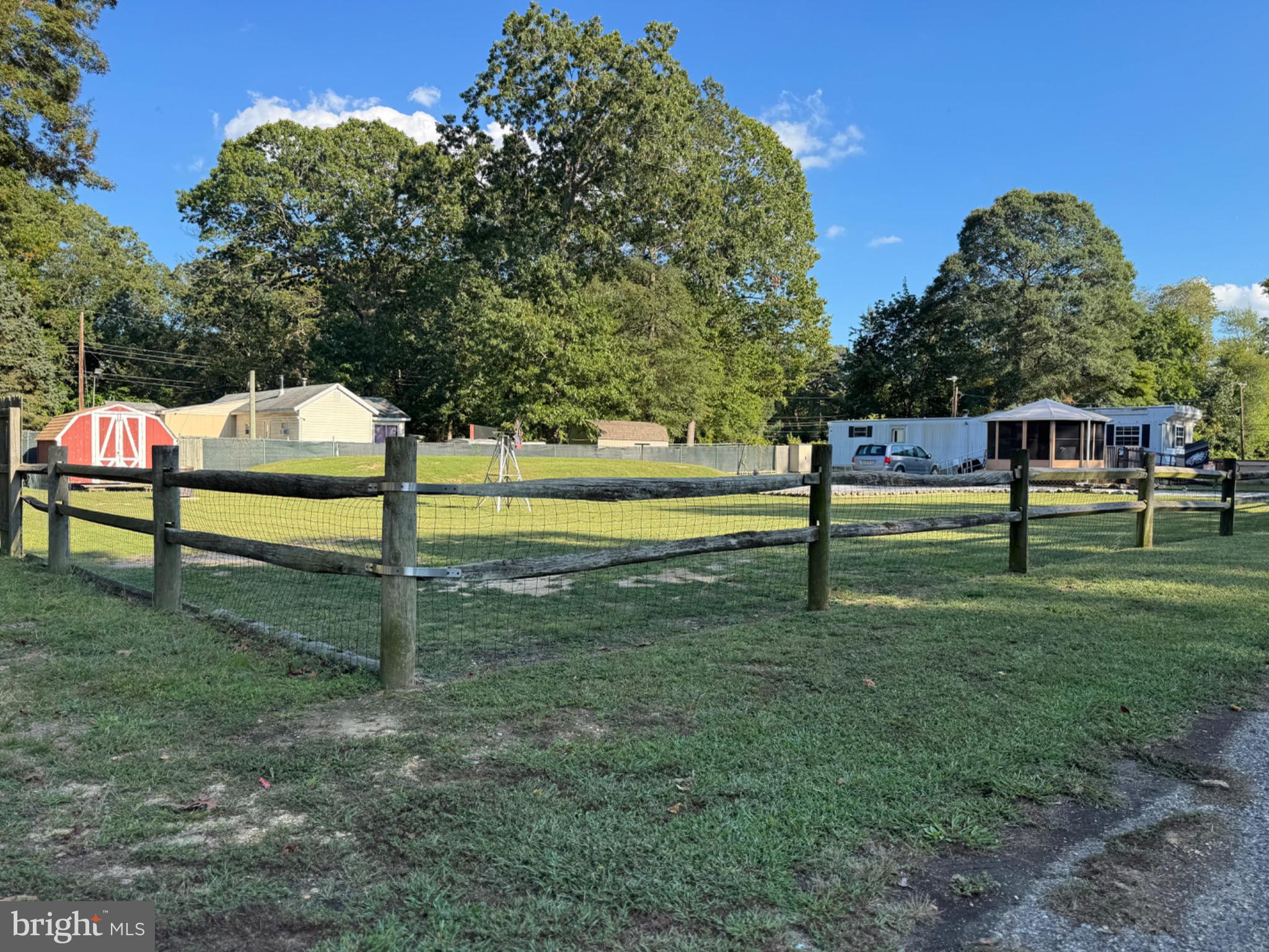 Spacious outdoor retreat with rustic charm.