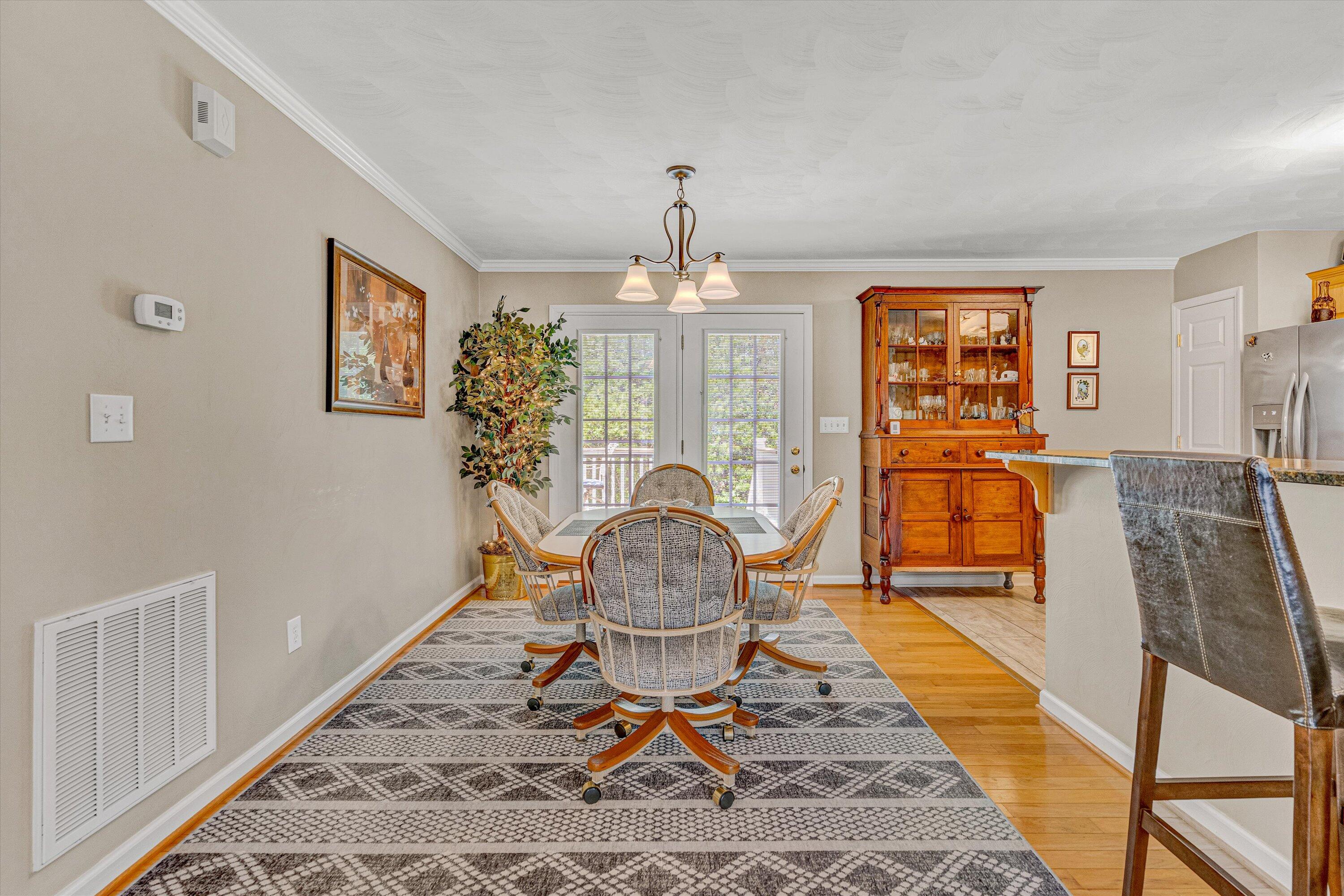1304 Virginia Ridge Drive Hardy, VA 24101 - Photo 12 of 33 a workspace with furniture window and wooden floor
