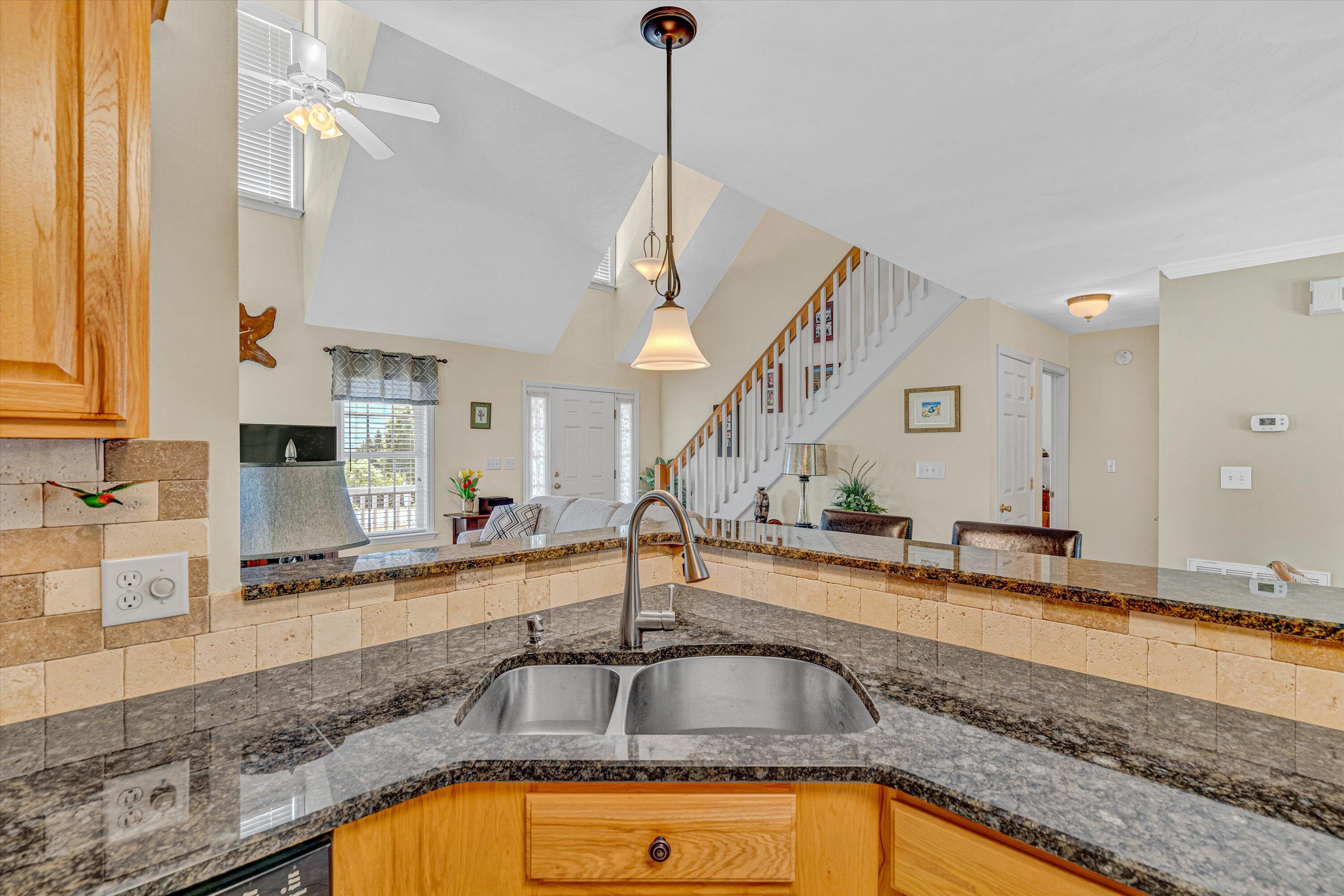 1304 Virginia Ridge Drive Hardy, VA 24101 - Photo 16 of 33 a kitchen with stainless steel appliances granite countertop a sink a counter space and cabinets