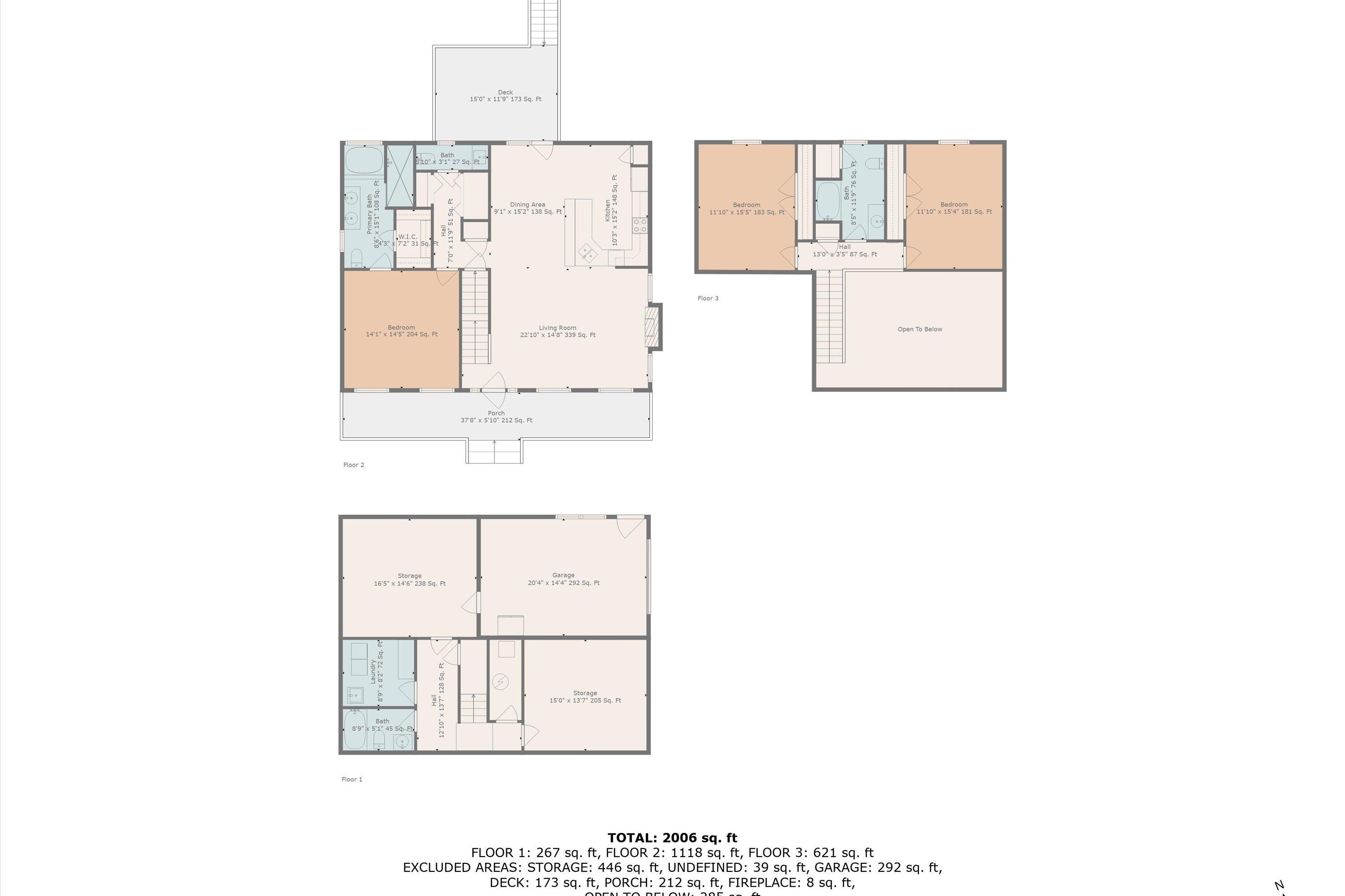 1304 Virginia Ridge Drive Hardy, VA 24101 - Photo 33 of 33 a picture of floor plan