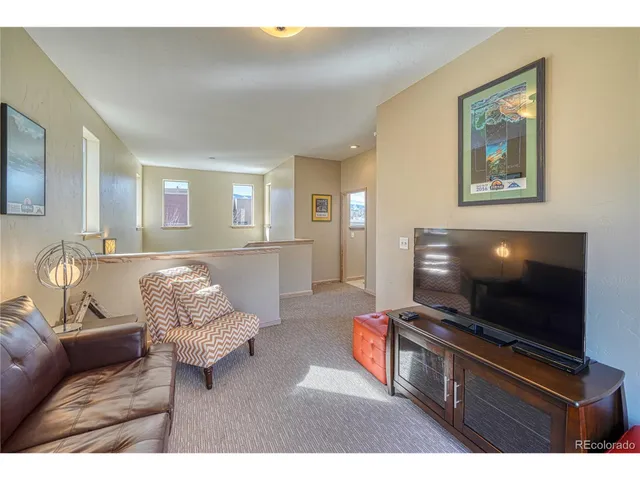 a view of a balcony with an outdoor space