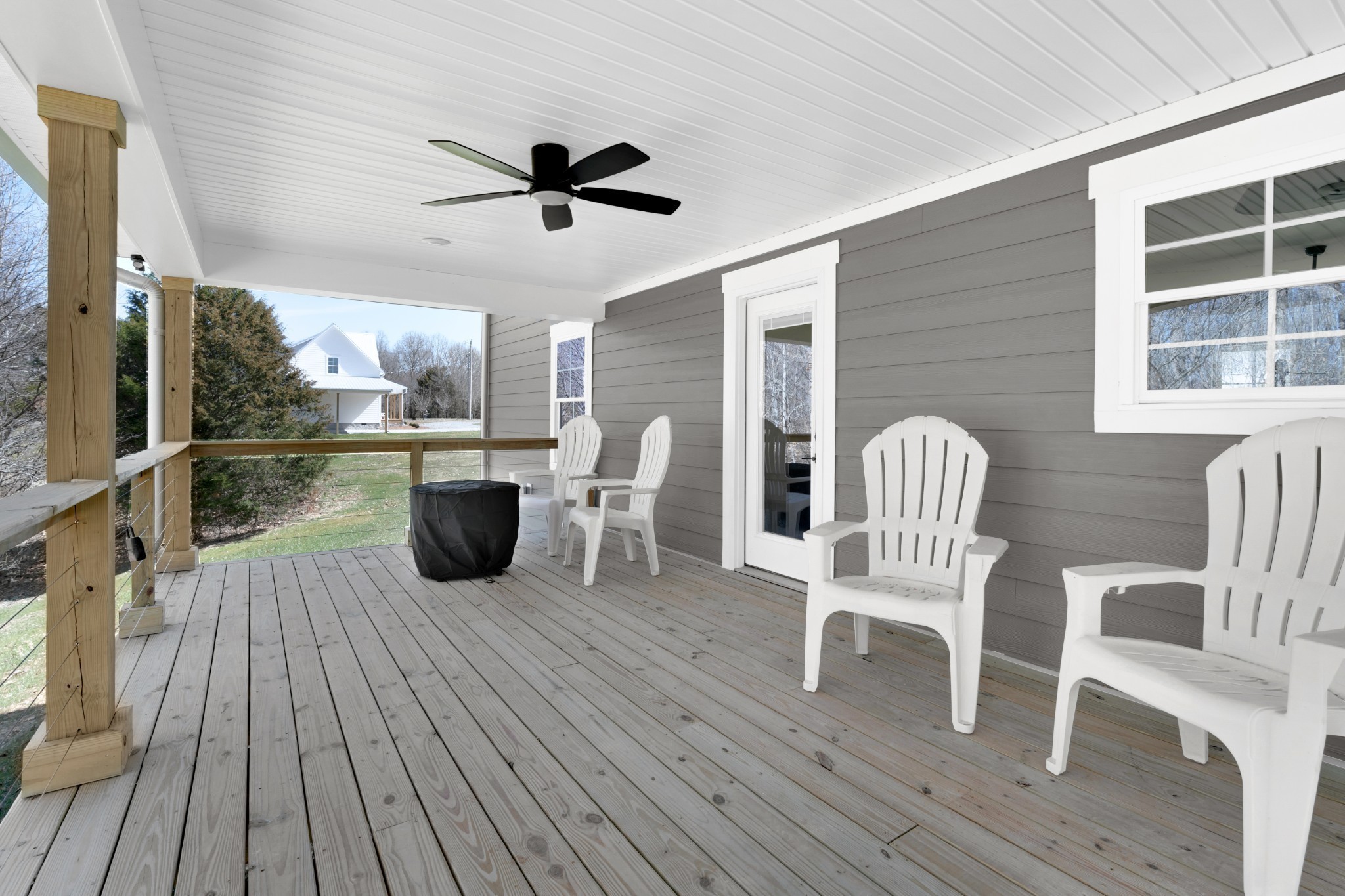 555 Ghea Road Normandy, TN 37360 - Photo 8 of 43 a view of a dining room with furniture window and wooden floor