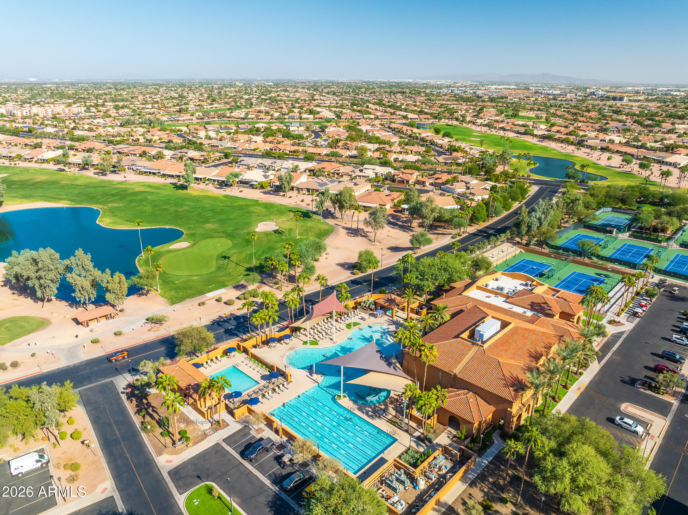 16435 West Berkeley Road Goodyear, AZ 85395 - Photo 49 of 52 an aerial view of a city with ocean view