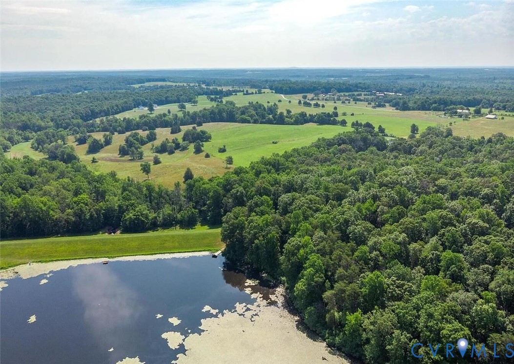 0 East Locket Pamplin, VA 23958 - Photo 1 of 16 an aerial view of a houses with a yard and lake view