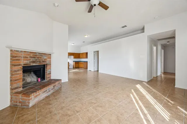 a view of livingroom with fireplace