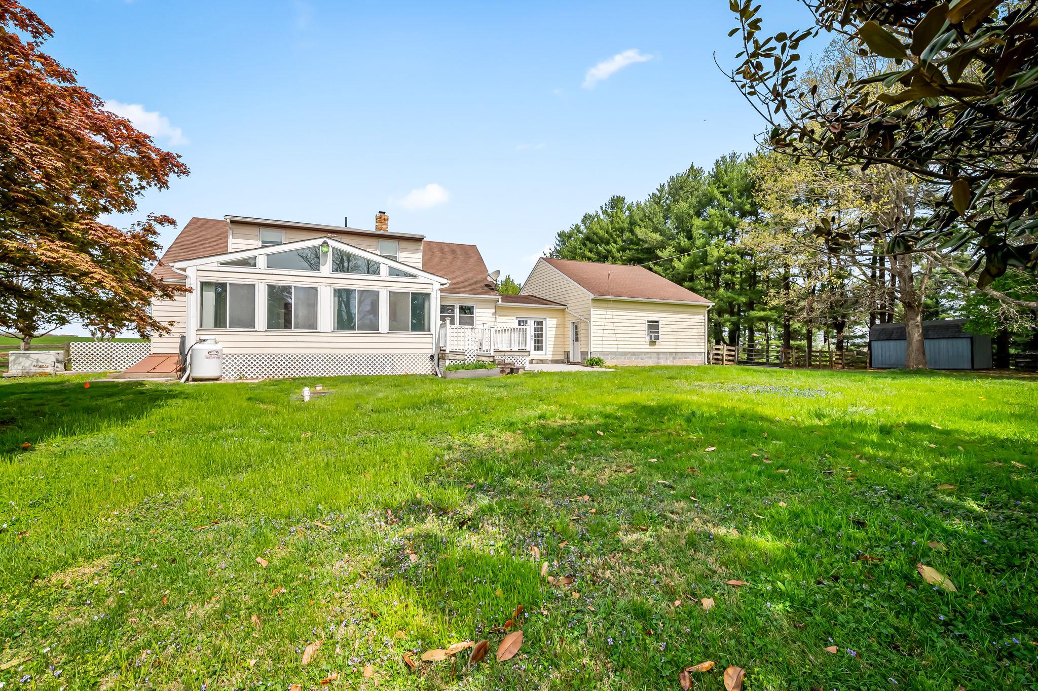 2619 Bradenbaugh Road White Hall, MD 21161 - Photo 43 of 50 a front view of house with yard and green space