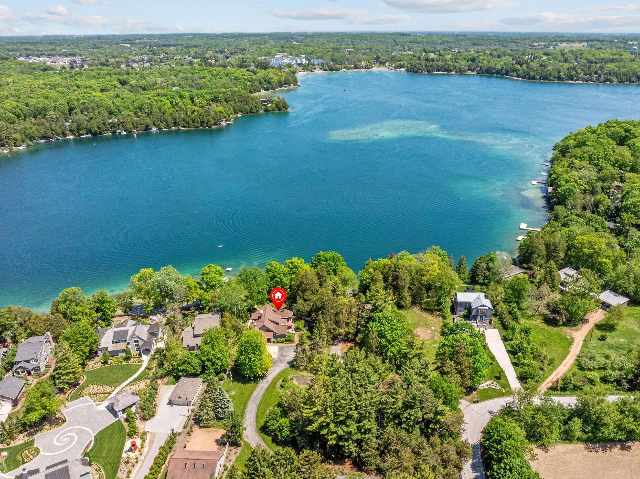 N7951 Lakeside Park Road Rhine, WI 53020 - Photo 69 of 74 Approx 150' Lake Frontage