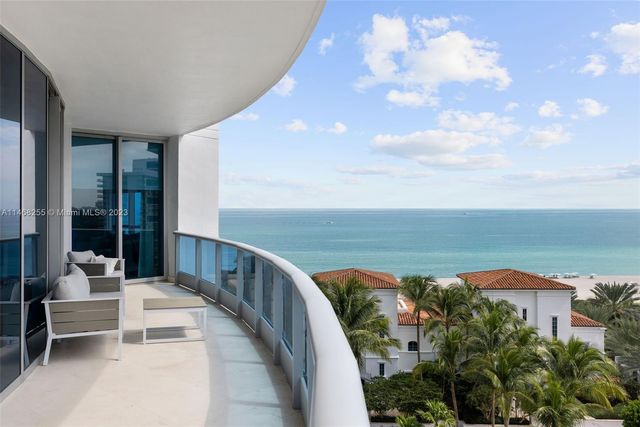 a view of balcony with couch