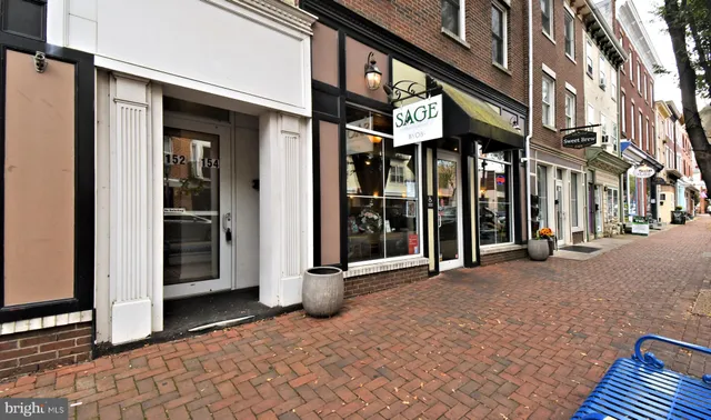 a view of a building with a outdoor space