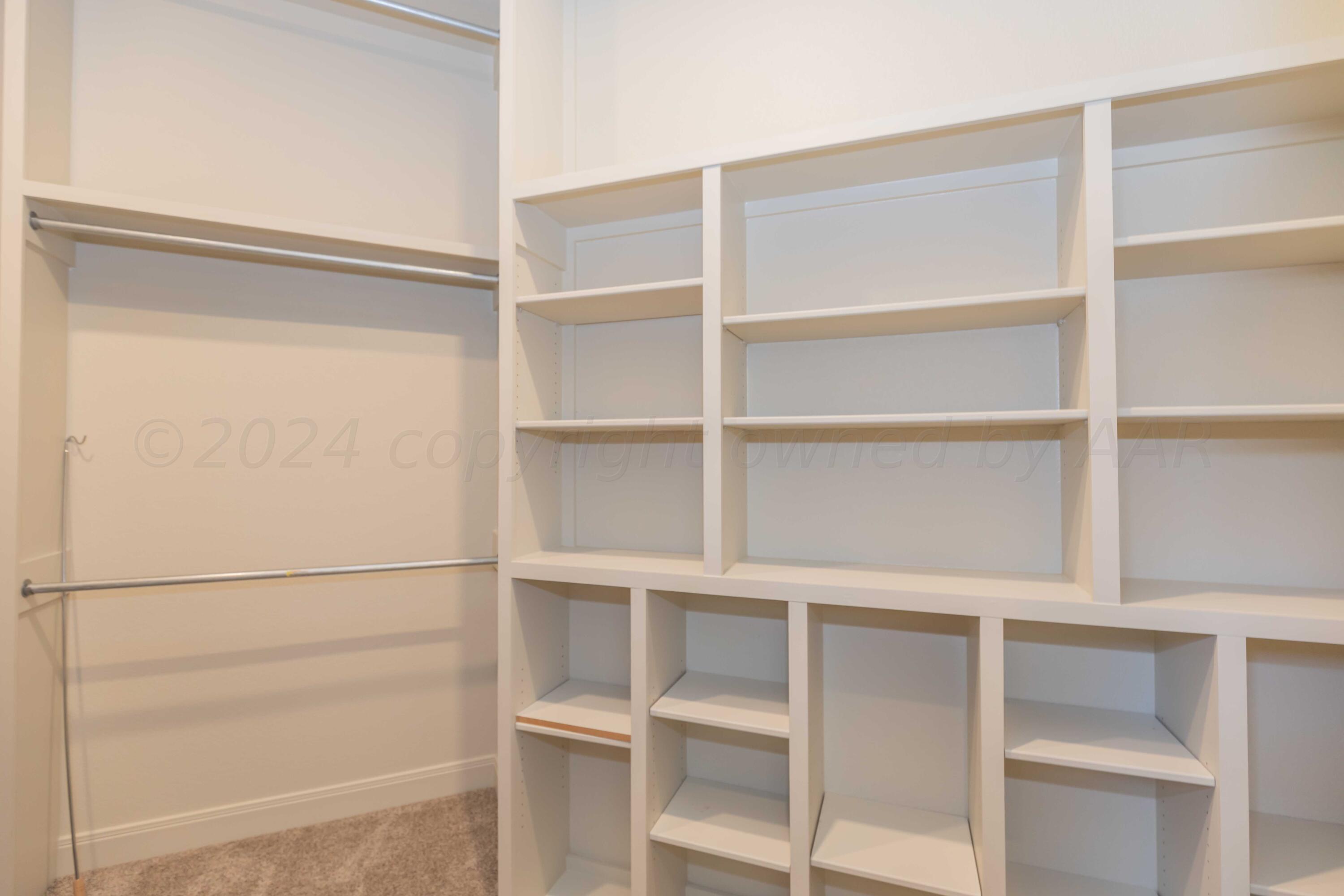 7701 East Lake View Road Amarillo, TX 79118 - Photo 49 of 96 MASTER CLOSET 1 VIEW 1