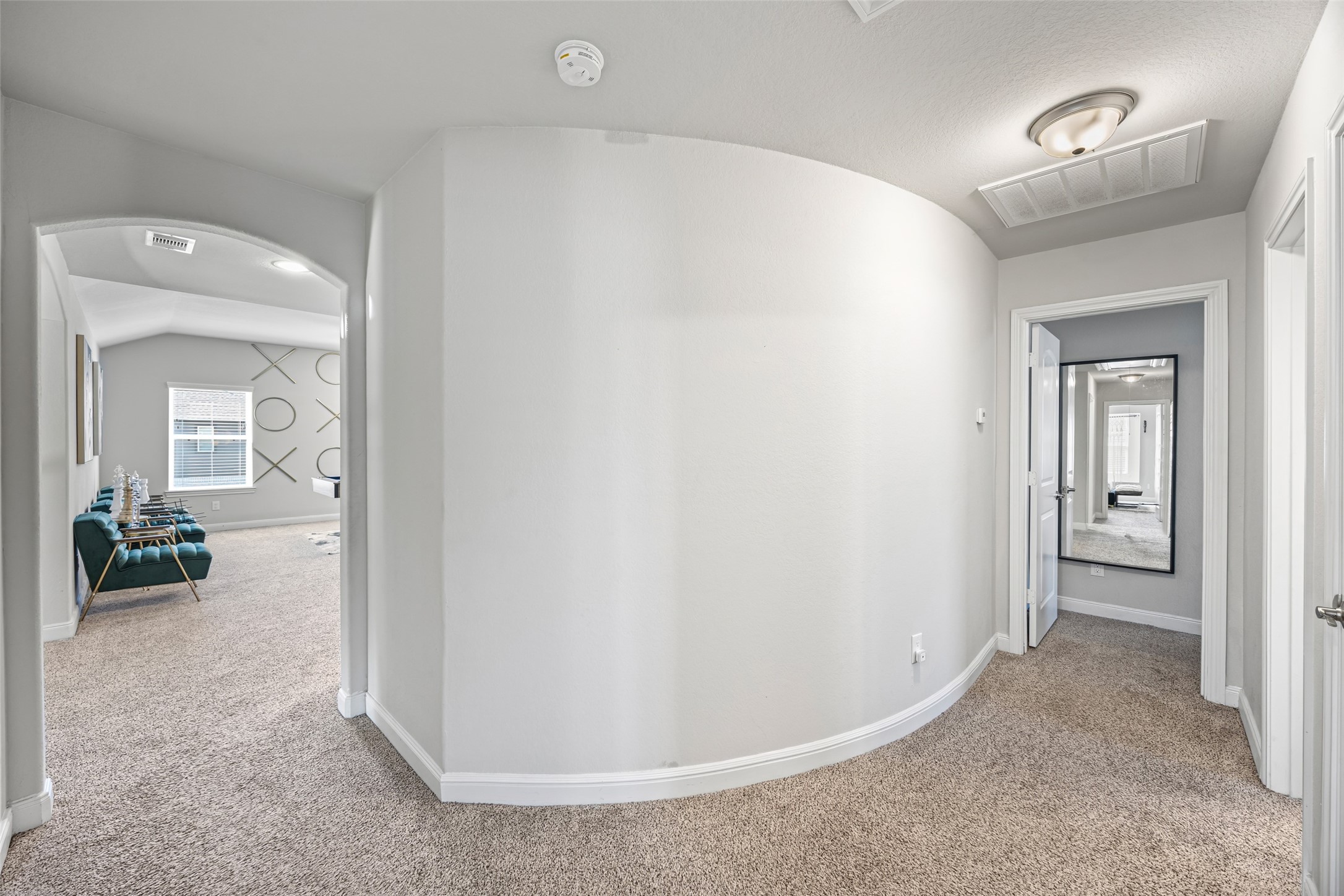 2823 Skerne Forest Drive Spring, TX 77373 - Photo 32 of 43 a view of a room that has a bench in it
