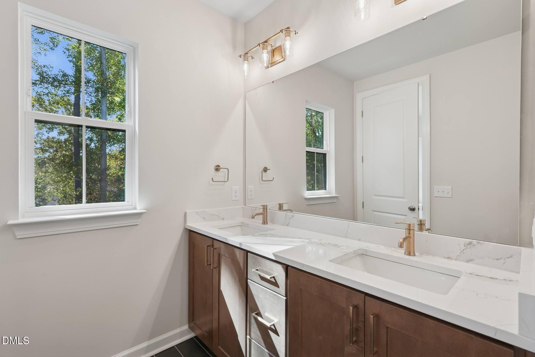 4715 Mint Leaf Lane Raleigh, NC 27612 - Photo 13 of 14 Elm Park 35_Primary Bathroom_10.9.25_web