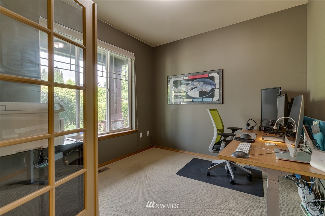 21105 1st Avenue West Bothell, WA 98021 - Photo 6 of 40 a view of a workspace with a window