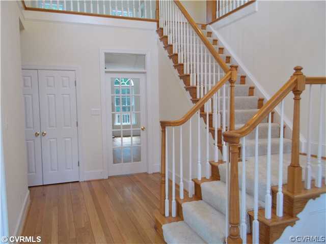 1920 Corner Rock Road Midlothian, VA 23113 - Photo 4 of 23 a view of an entryway with wooden floor and door