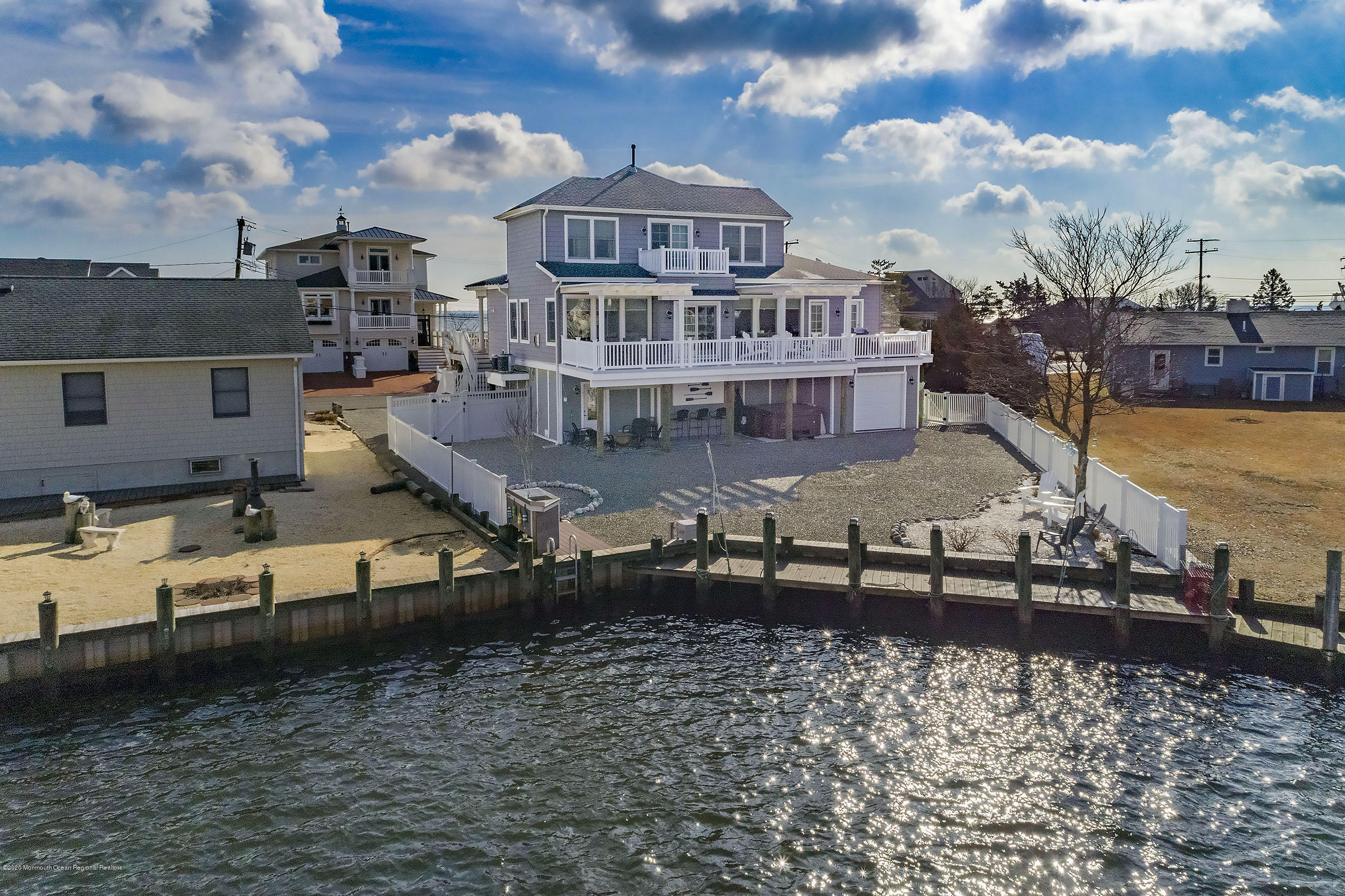 11 Point Road Waretown, NJ 08758 - Photo 3 of 54 Aerial Back Left