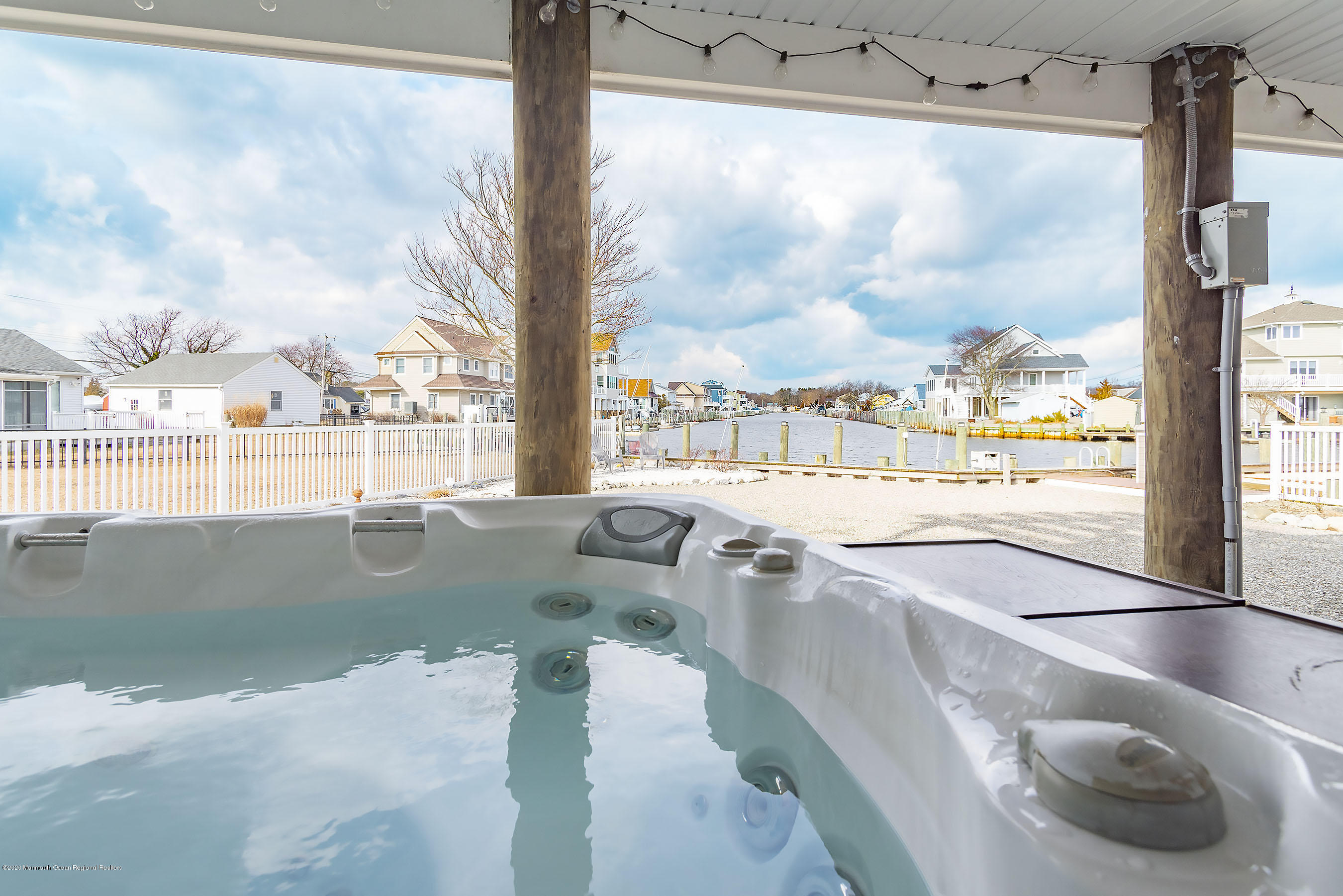 11 Point Road Waretown, NJ 08758 - Photo 38 of 54 View from Hot Tub
