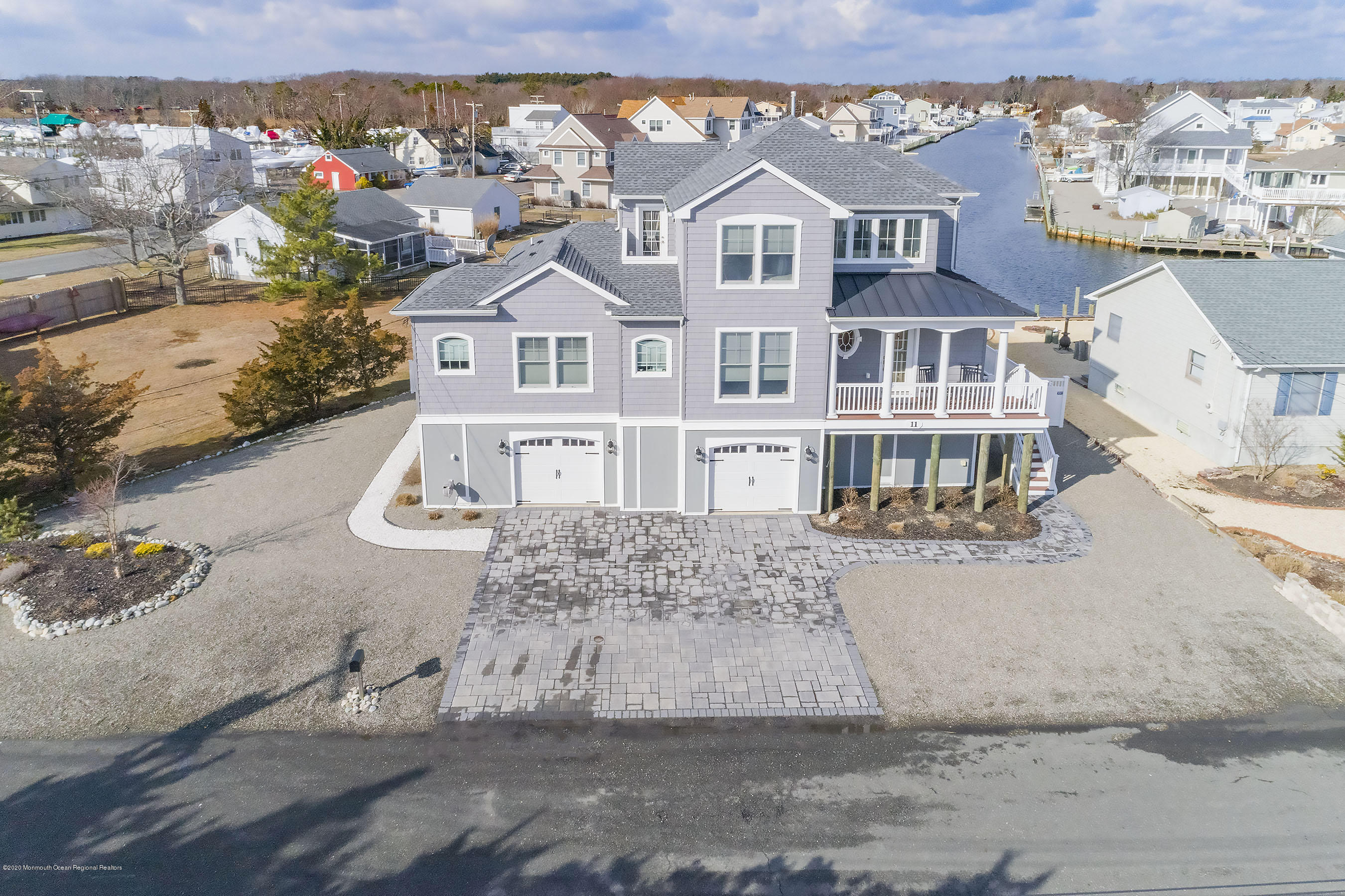 11 Point Road Waretown, NJ 08758 - Photo 49 of 54 Aerial Front of Home