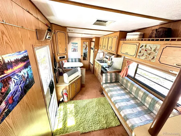 a very nice looking room with a large window