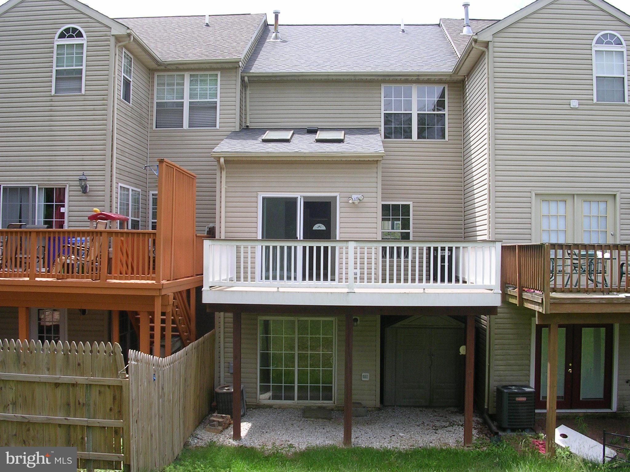32 Bellhurst Way Nottingham, MD 21236 - Photo 2 of 28 Rear view shows composite deck