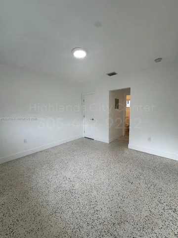 a view of empty room