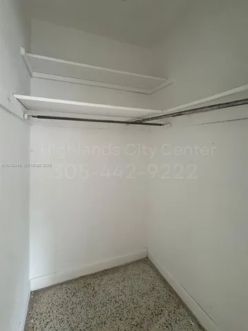 a view of a room with shelf