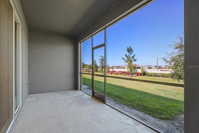 a view of outdoor space and balcony