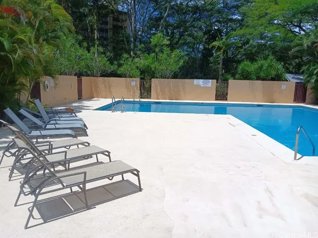 a view of a swimming pool