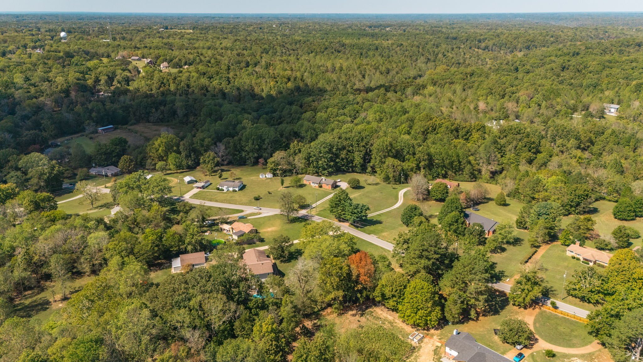 2714 Morgan Road Joelton, TN 37080 - Photo 67 of 78 an aerial view of residential houses with outdoor space and trees