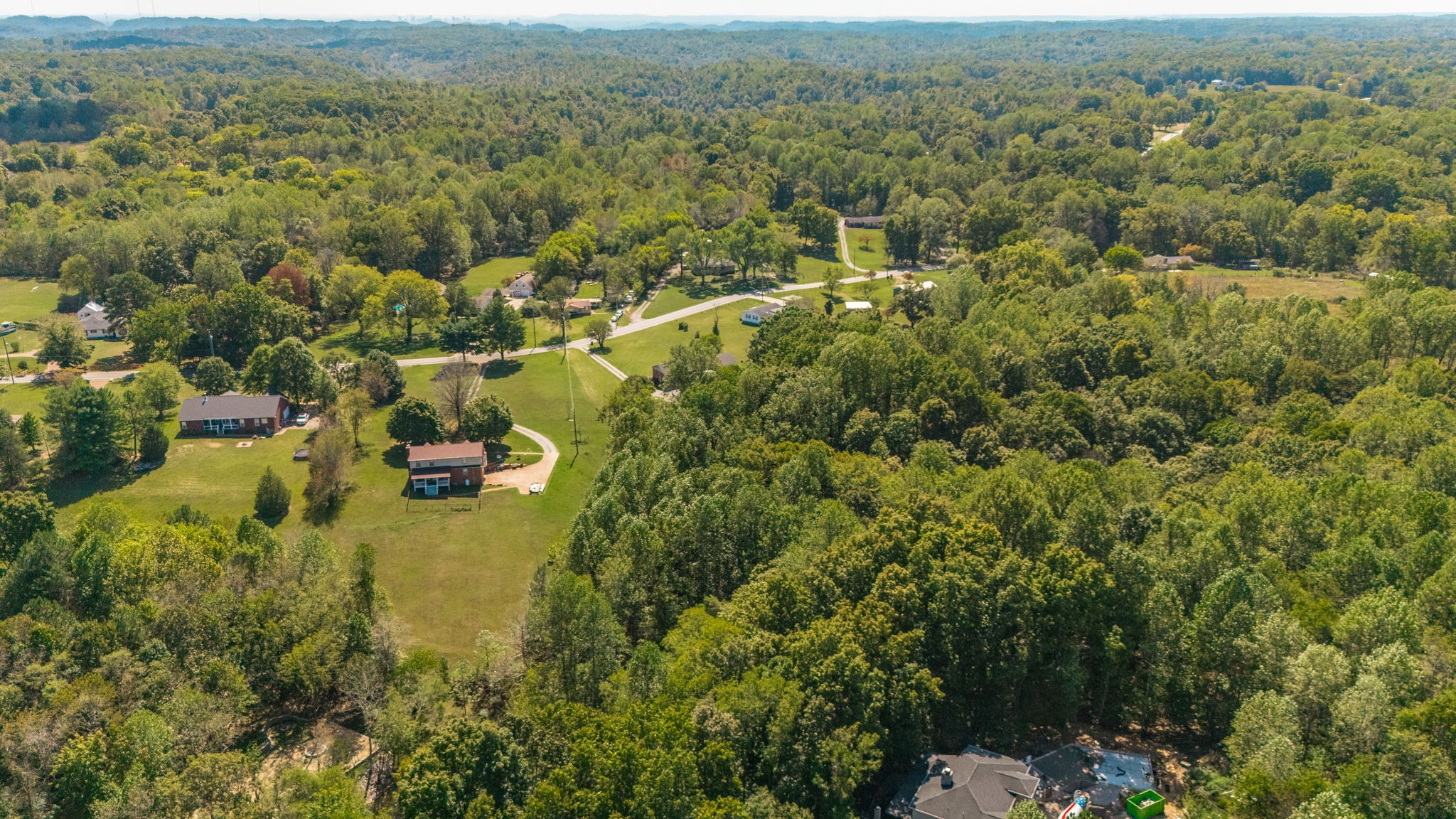 2714 Morgan Road Joelton, TN 37080 - Photo 72 of 78 an aerial view of residential houses with outdoor space and trees