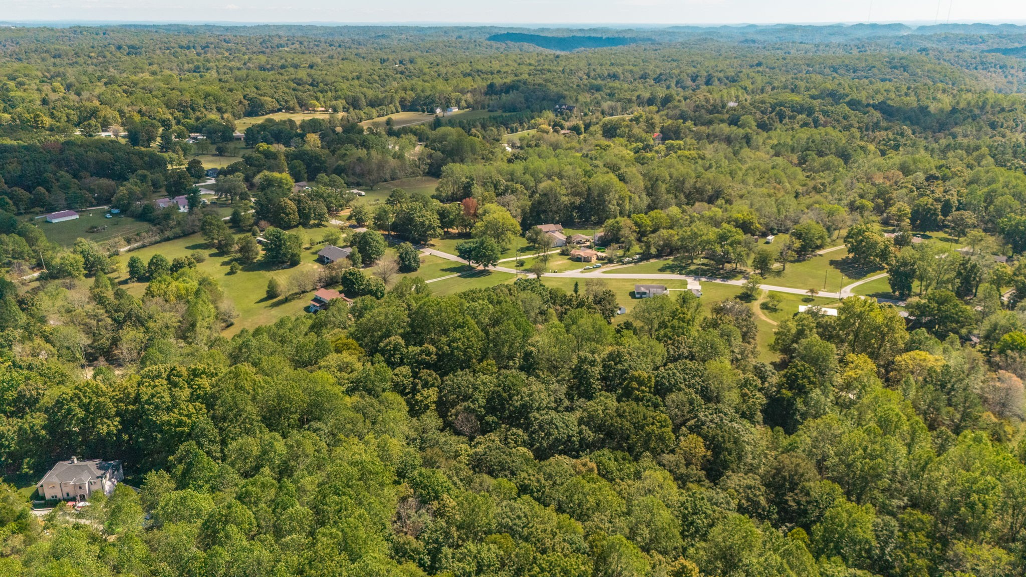 2714 Morgan Road Joelton, TN 37080 - Photo 73 of 78 an aerial view of residential houses with outdoor space and trees
